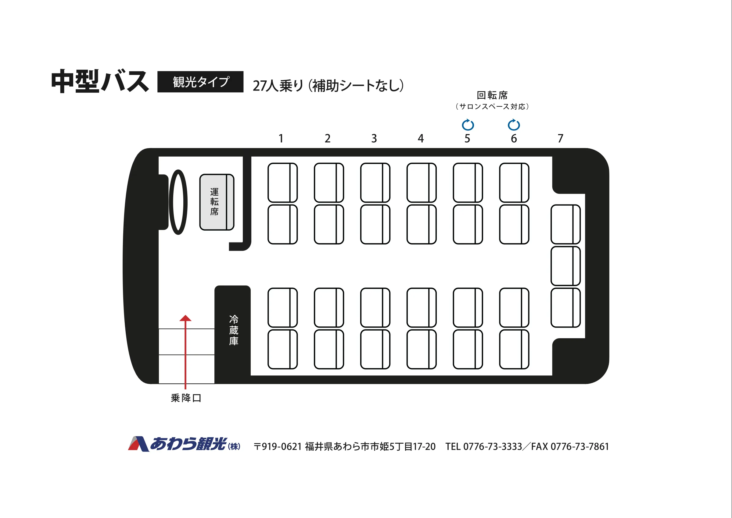 座席表