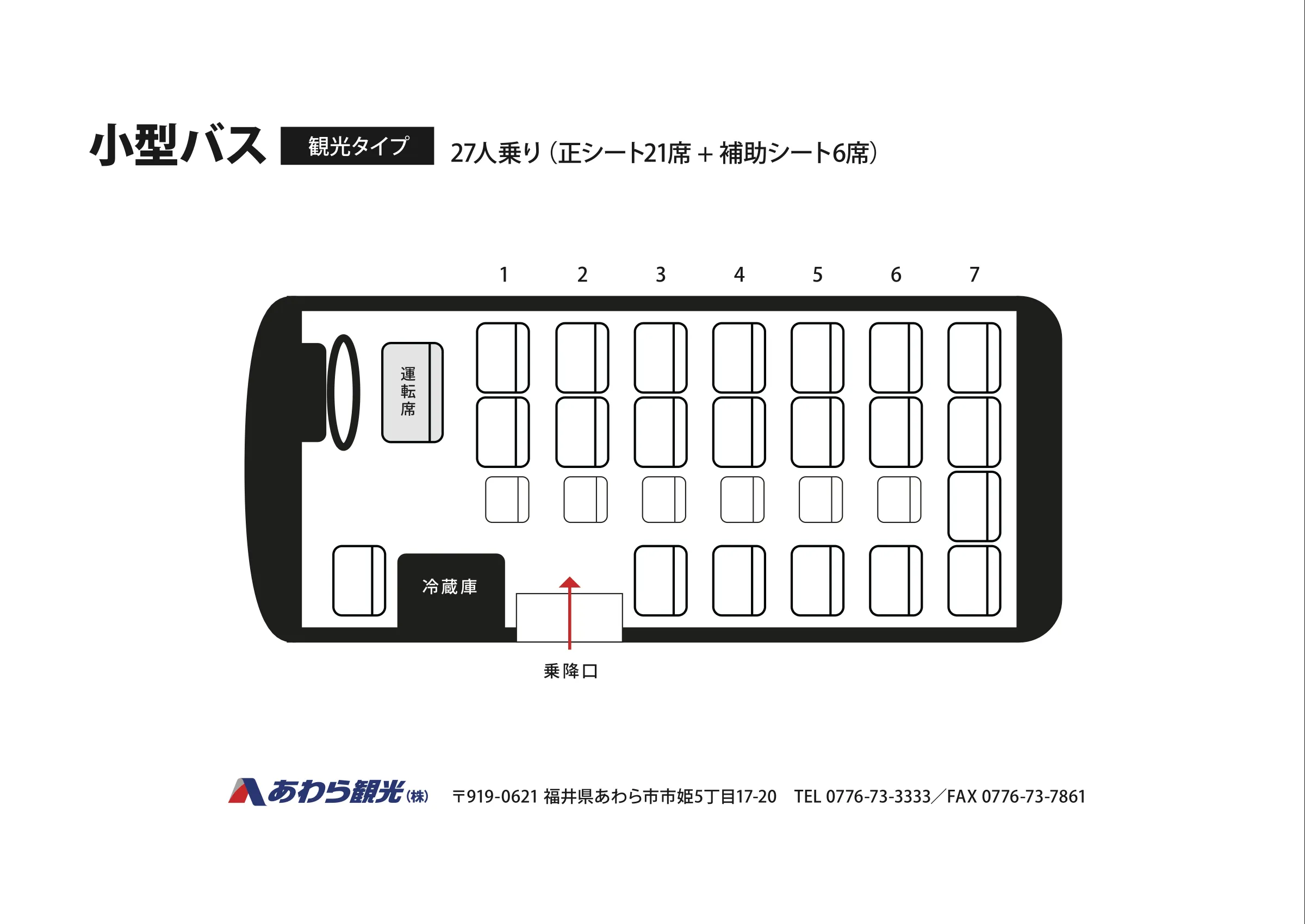 座席表